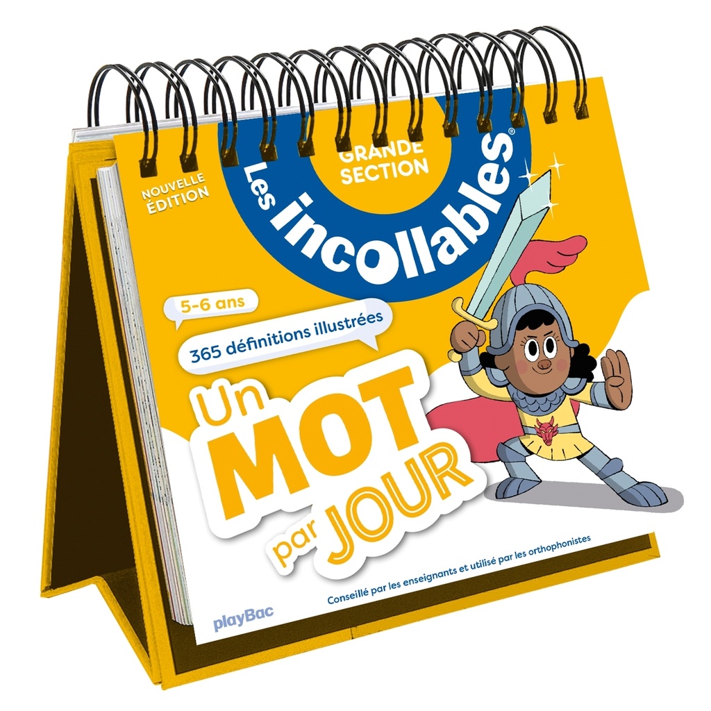 [9782809686647] Les incollables - Un mot par jour - Grande Section 5/6 ans - Édition 2024