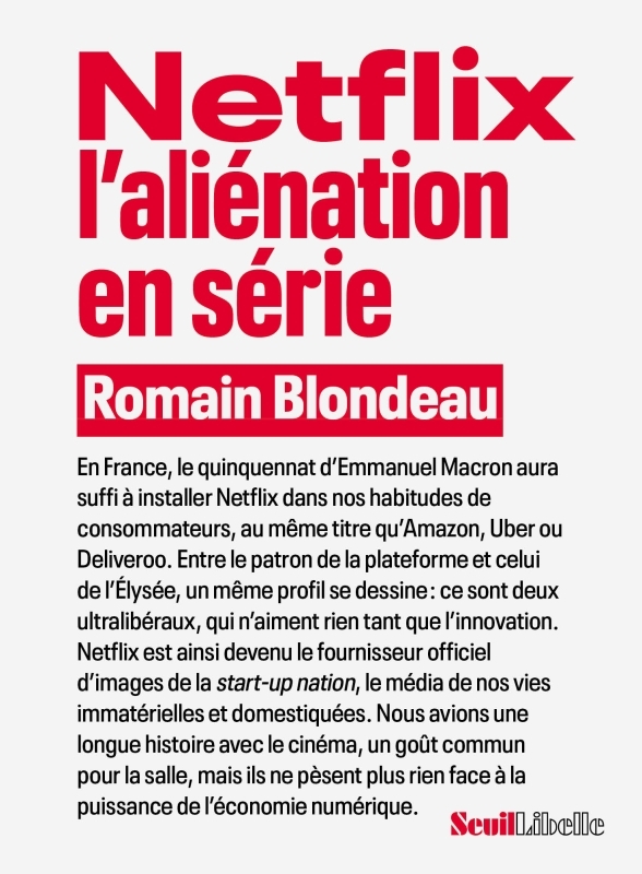 [9782021513202] Netflix, l'aliénation en série