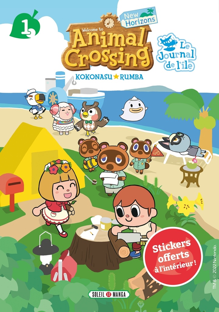[9782302097605] Animal Crossing : New Horizons - Le Journal de l'île T01