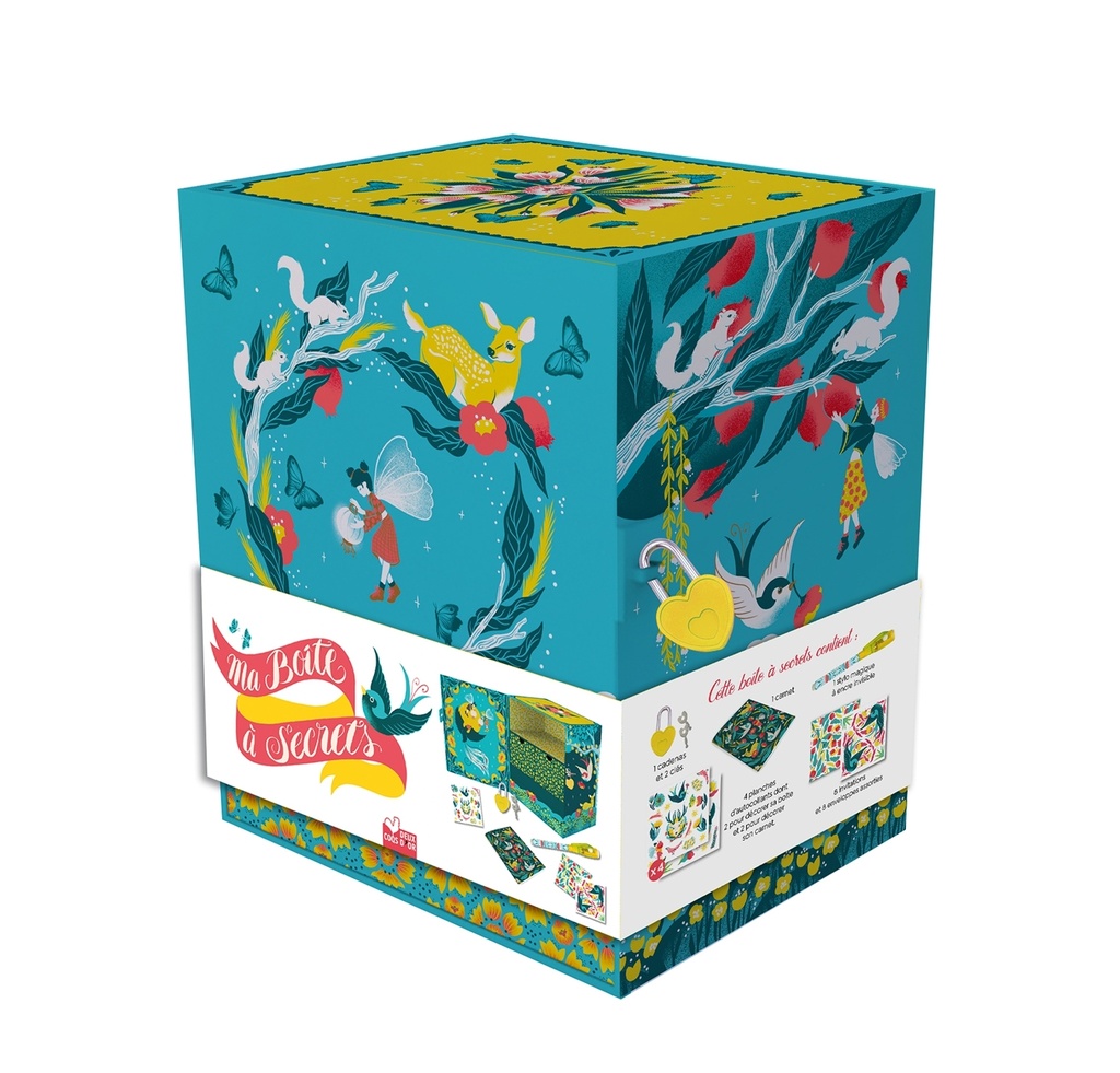 [9782017239284] Les ateliers de Manon Bucciarelli - Coffret à secrets - coffret avec accessoires