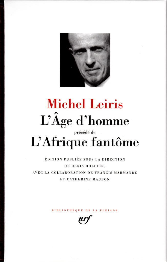 [9782070114559] L'Age d'homme/L'Afrique fantôme
