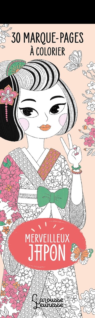 [9782036052239] 30 marque-pages à colorier - Merveilleux Japon