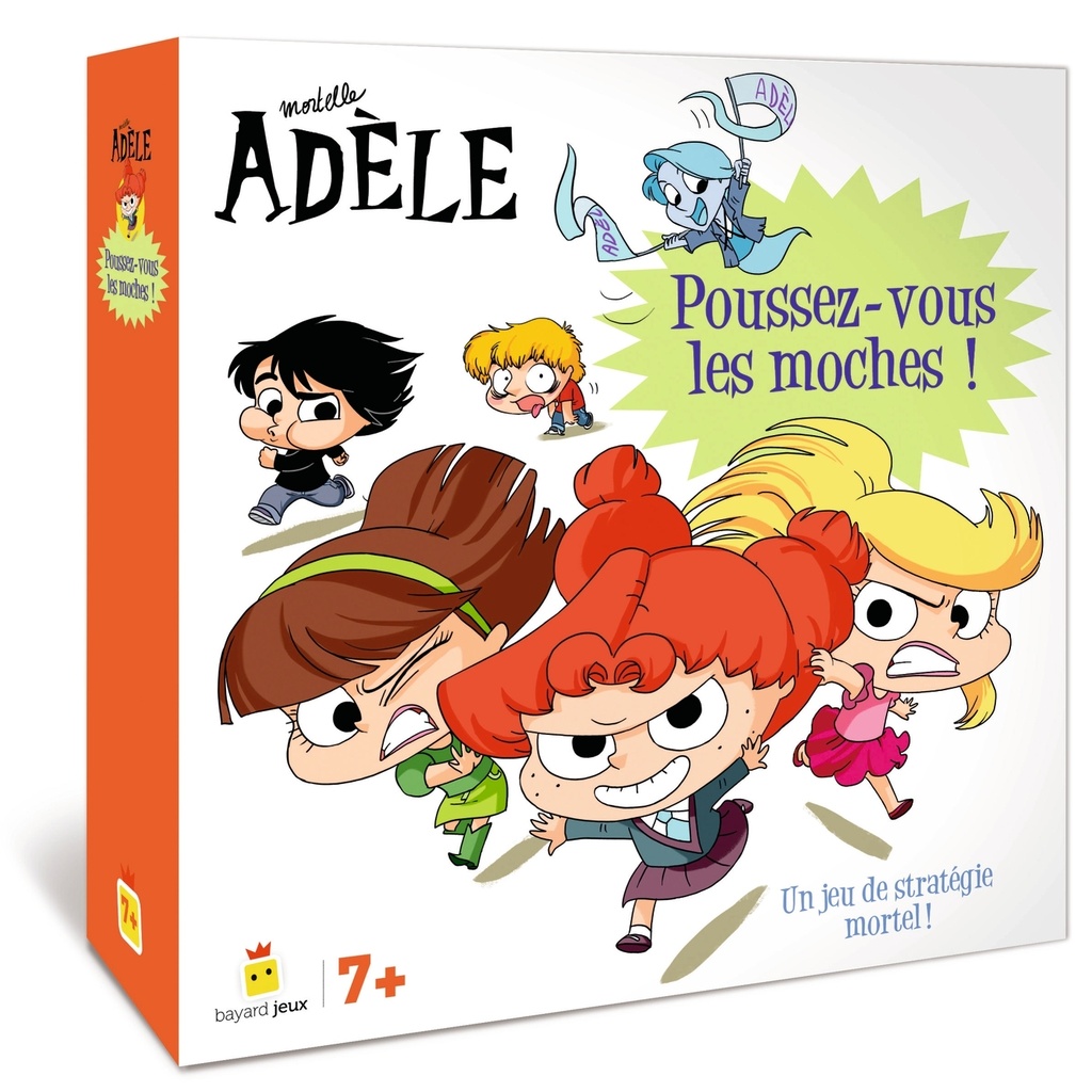 [9791036303616] Jeu Mortelle Adèle - Poussez-vous les moches !