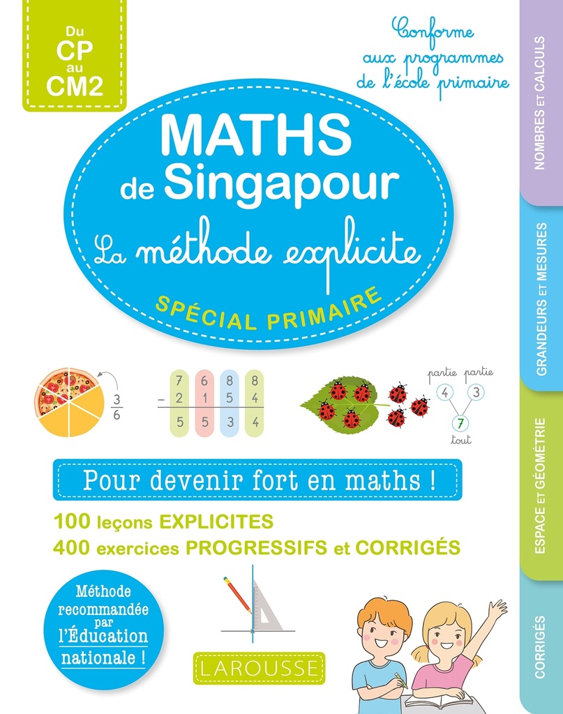 [9782036047457] Maths de Singapour - La méthode explicite spécial primaire