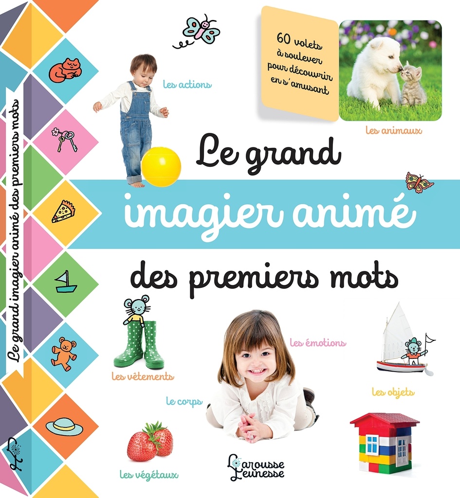 Le grand imagier photos animé des premiers mots