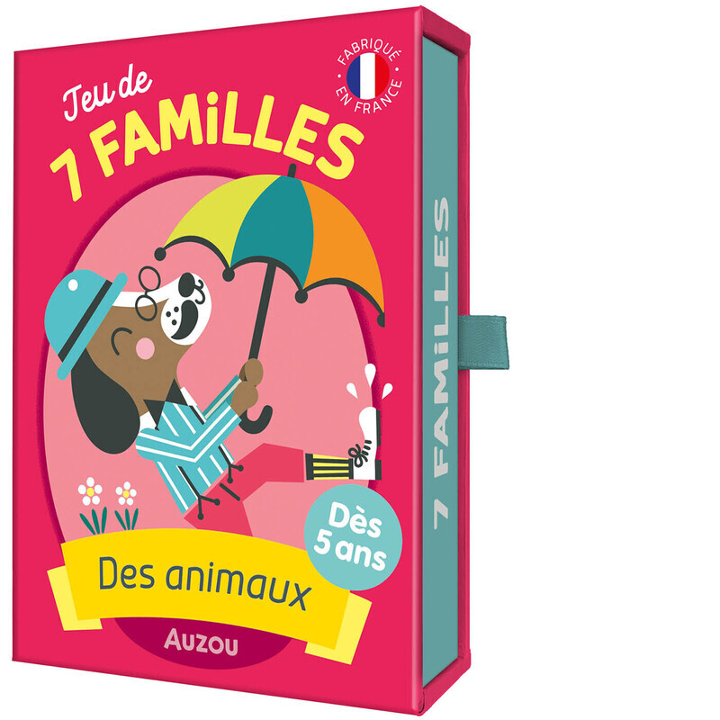 [9782733841747] Jeu de 7 familles - Des animaux