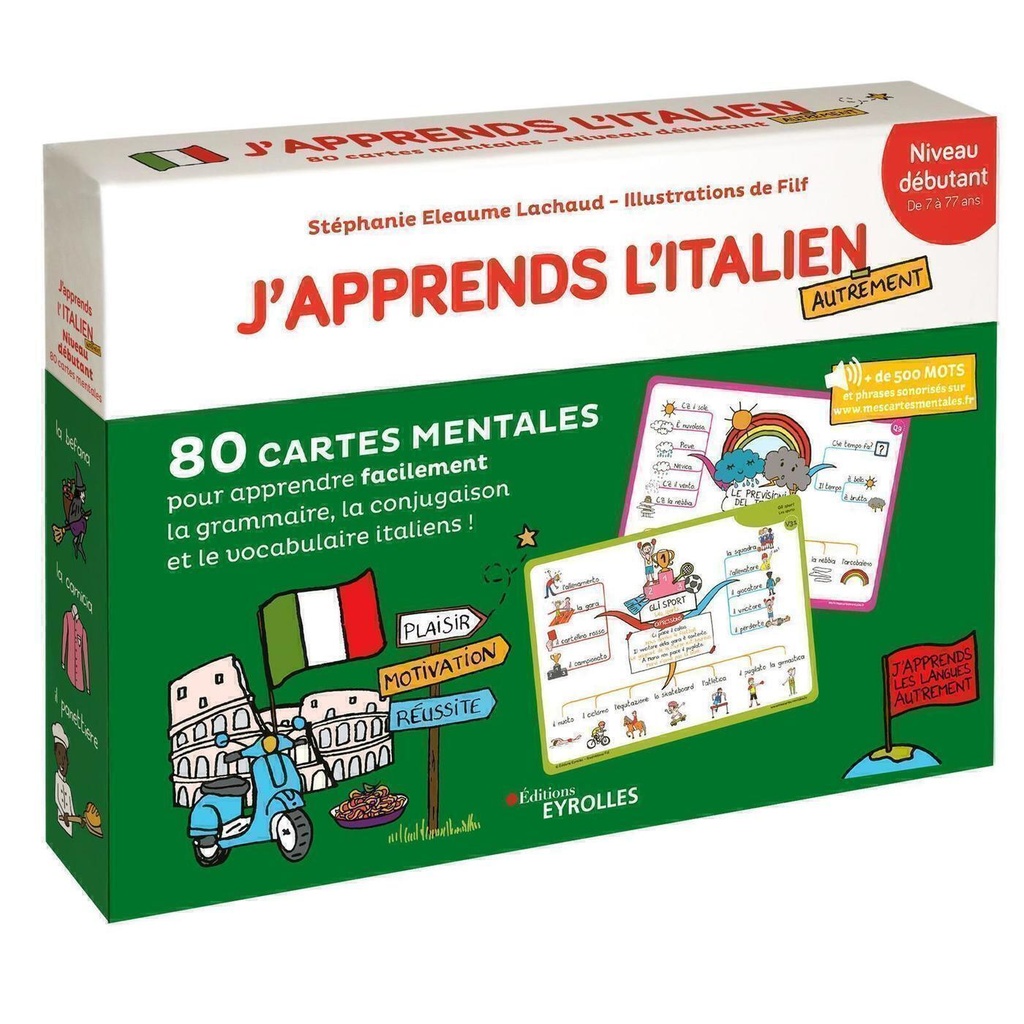 [9782416003066] J'apprends l'italien autrement - niveau débutant