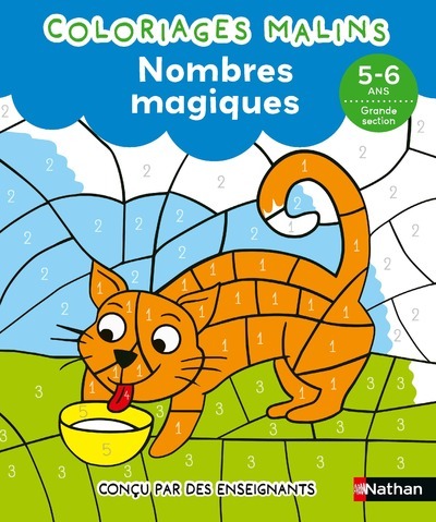 [9782095029722] Nombres magiques GS - Coloriages malins