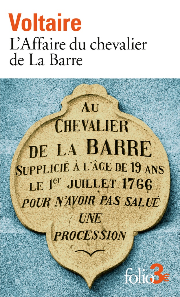 [9782073014221] L'Affaire du chevalier de La Barre/L'Affaire Lally