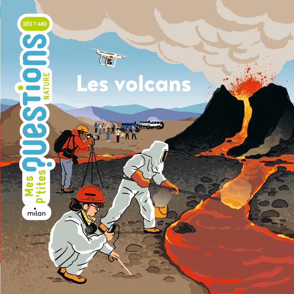 [9782408046316] MES P'TITES QUESTIONS - Les Volcans - Dès 7 ans