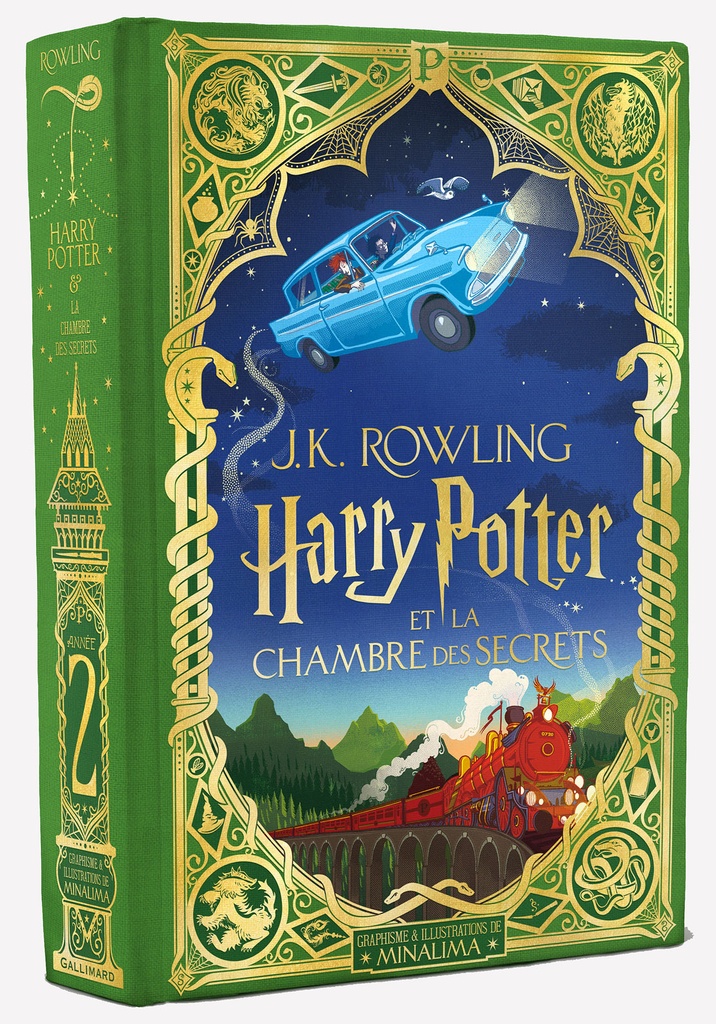 Harry Potter et la chambre des secrets - Édition illustrée interactive
