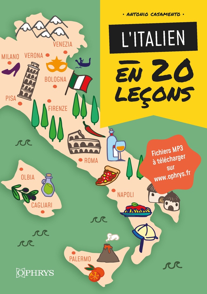[9782708016828] L'italien en 20 leçons