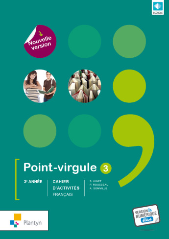POINT-VIRGULE 3 CAHIER D'ACTIVITES NOUVELLE VERSION (+ SCOODLE)