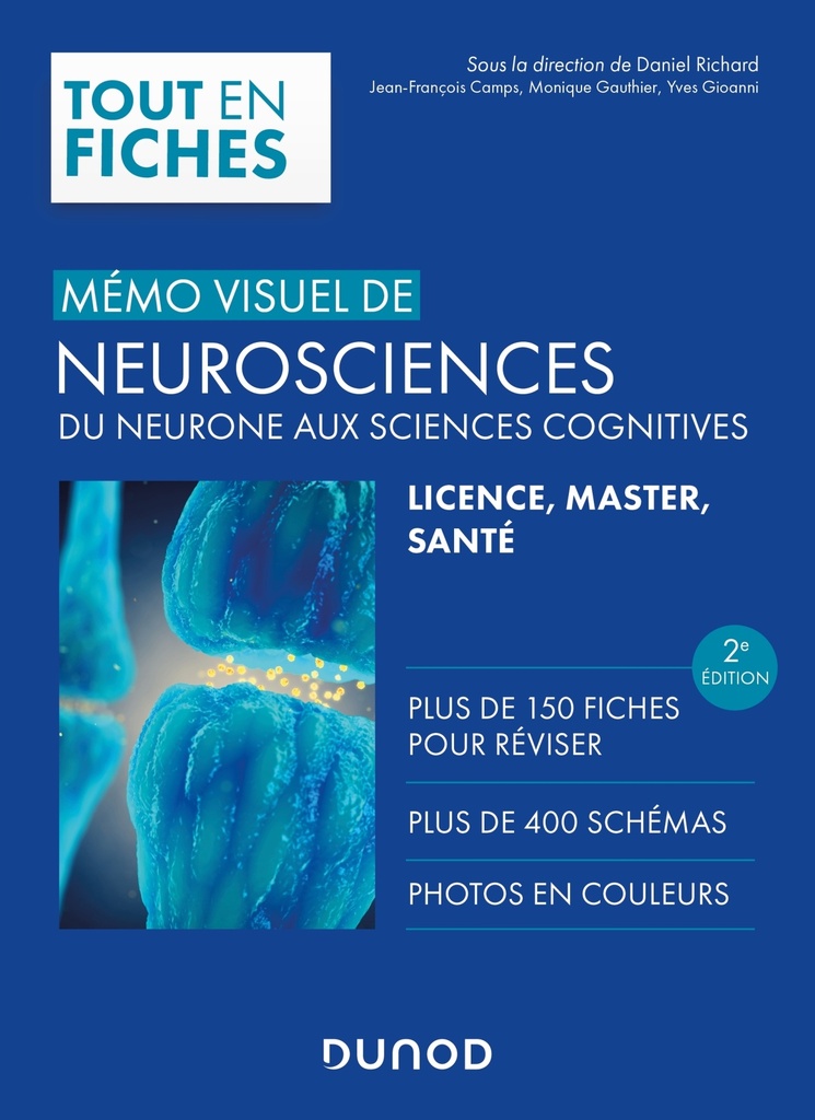 [9782100864072] Mémo visuel de neurosciences - 2e éd.