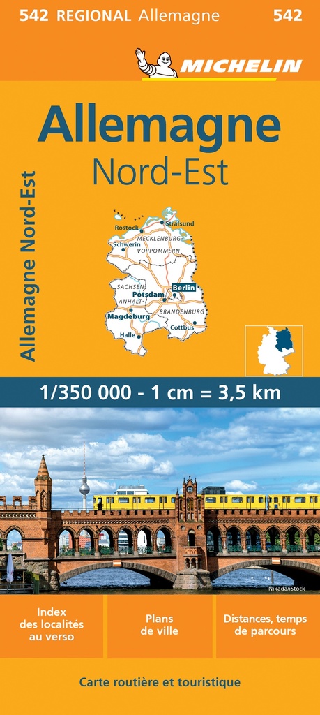 [9782067183551] ALLEMAGNE N - E / N - O DUITSLAND 11542 CARTE ' RE