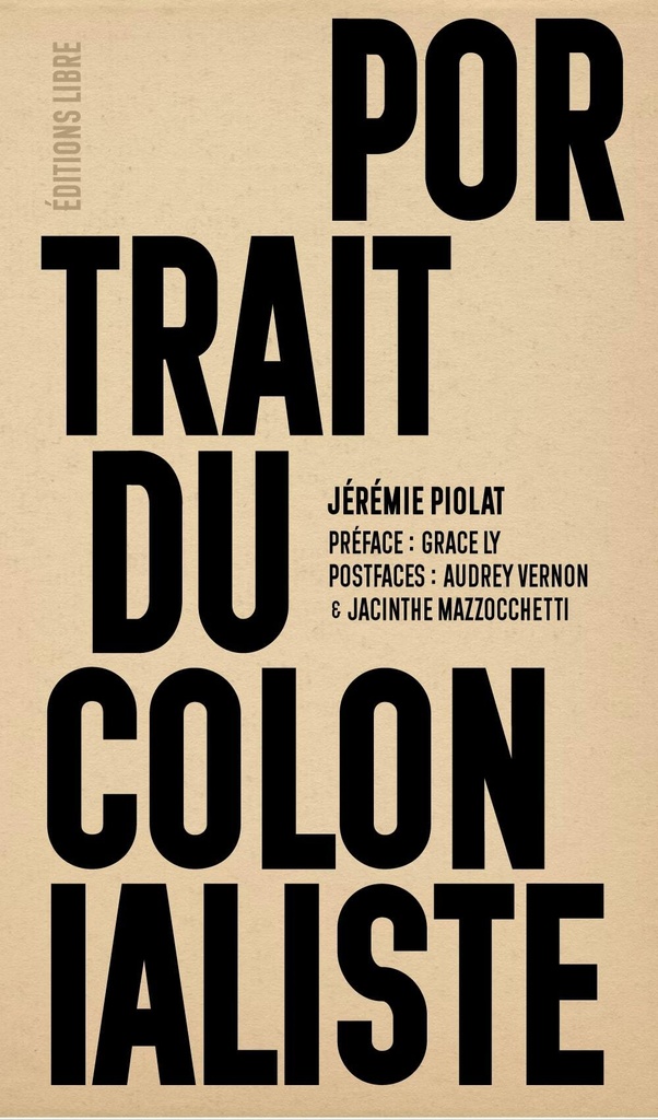 [9782490403721] Portrait du colonialiste (NED 2024)