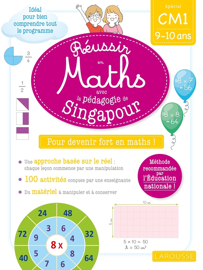 [9782035975072] Réussir en maths avec Singapour CM1