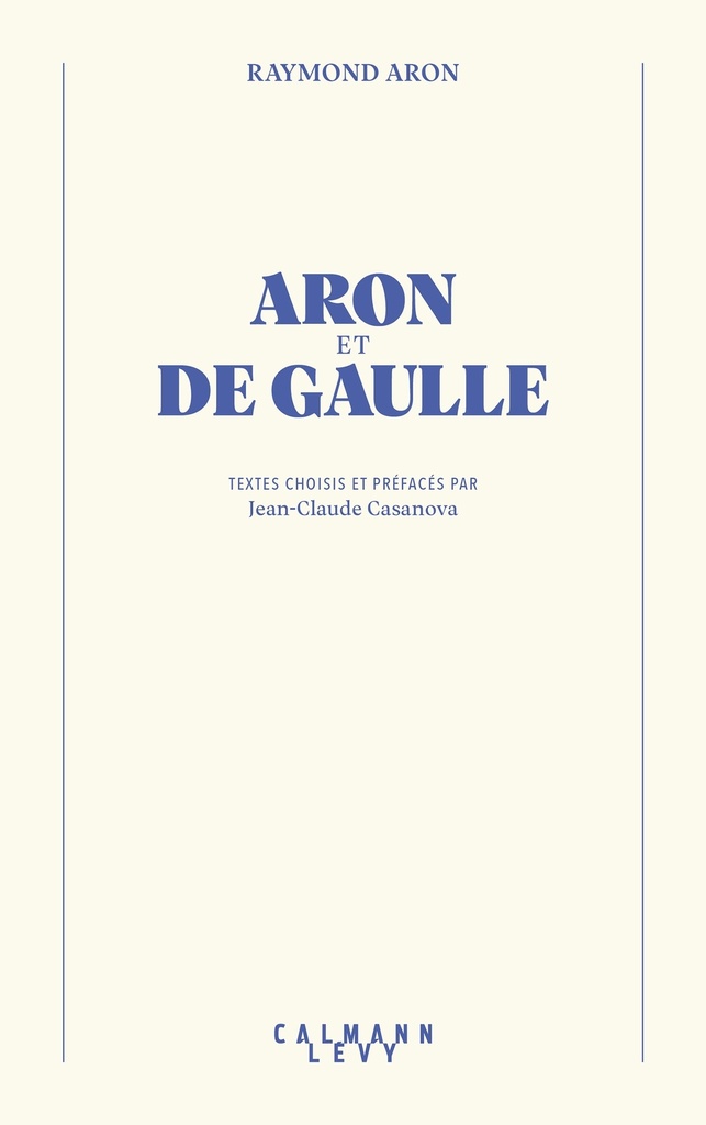 [9782702183601] Aron et De Gaulle