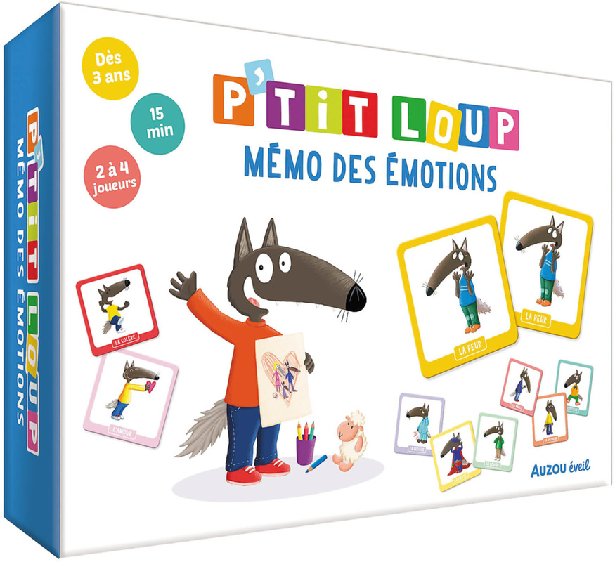 [9791039539210] P'TIT LOUP - MON MEMO DES EMOTIONS