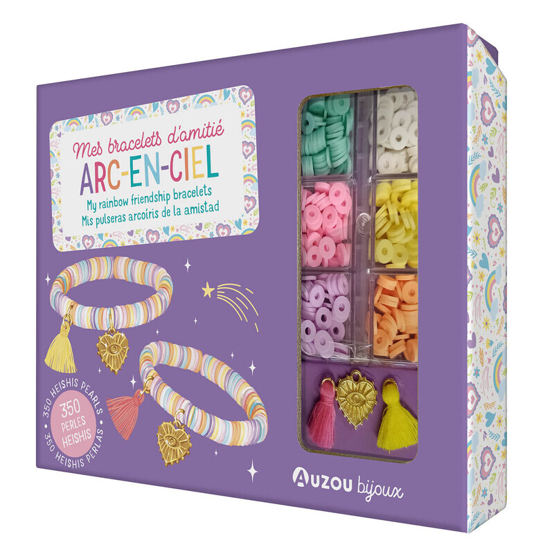 [9791039537308] MES BRACELETS D'AMITIE ARC-EN-CIEL - MON SUPERBE BIJOU