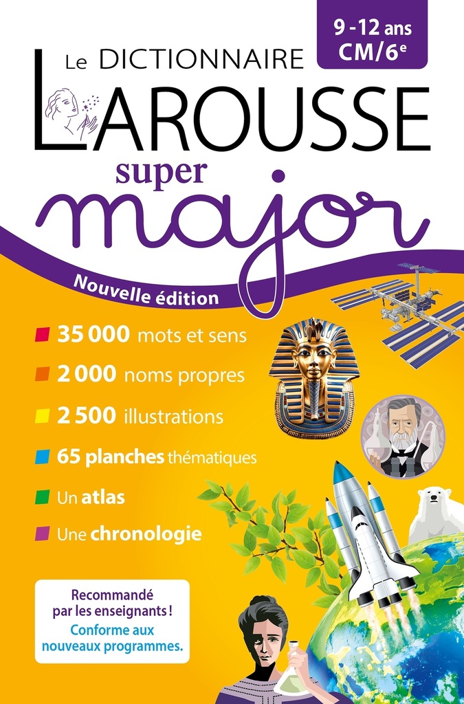 [9782036068537] Le dictionnaire Larousse Super Major - 9/12 ans - CM/6e (REV)