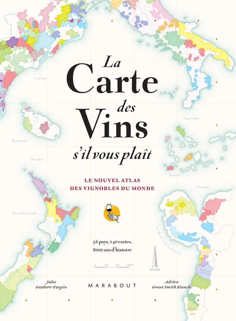La carte des vins SVP - Nouvelle édition augmentée