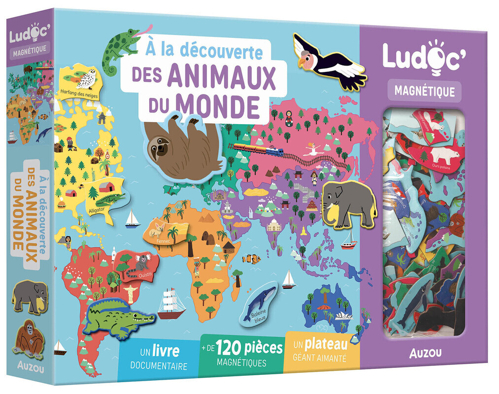 [9791039515665] A LA DECOUVERTE DES ANIMAUX DU MONDE