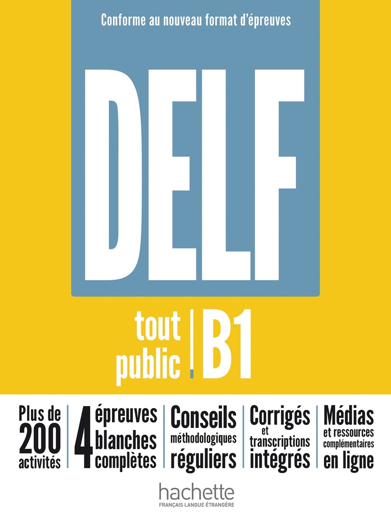 [9782016286593] DELF tout public - Nouveau format d'épreuves (B1)