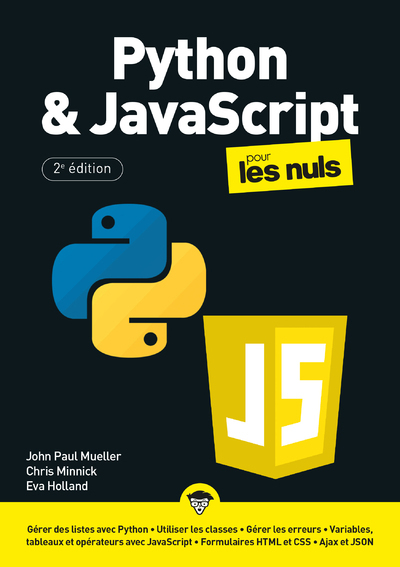 [9782412092712] Python et JavaScript Mégapoche pour les Nuls 2e édition