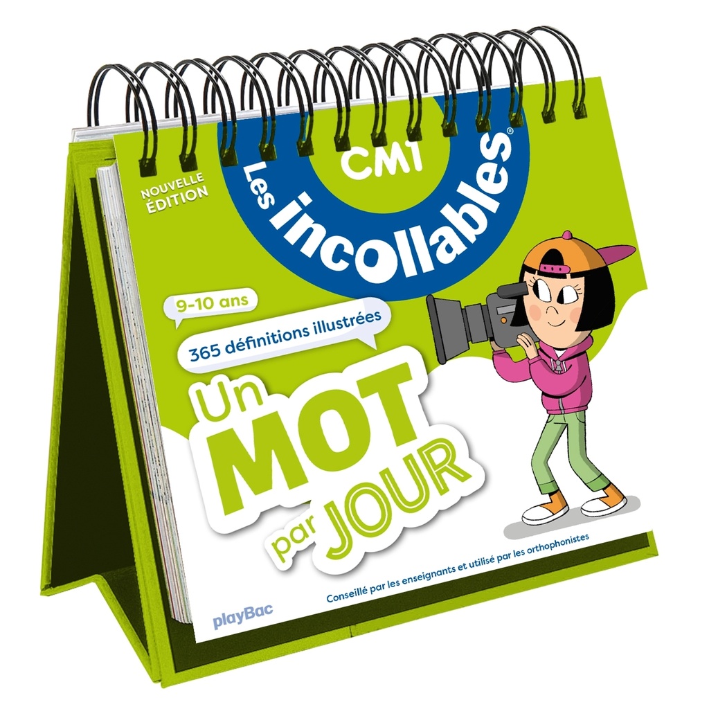 [9782809687804] Les incollables - Un mot par jour - CM1 9/10 ans