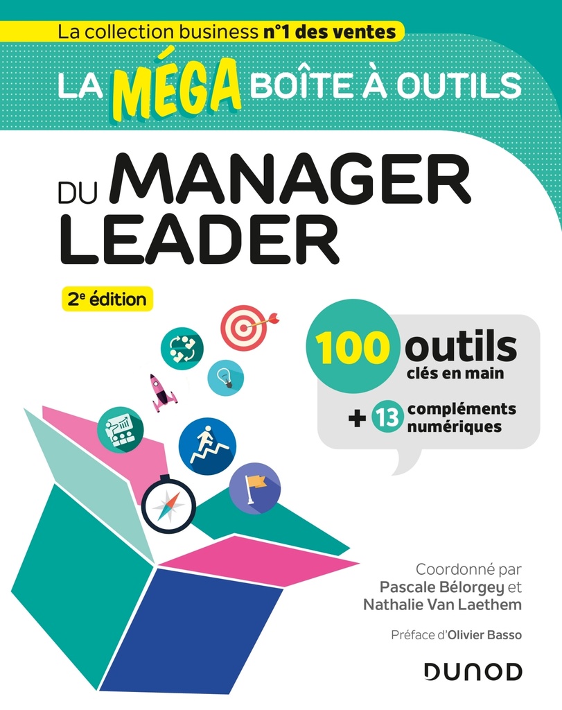 [9782100852109] La MEGA boîte à outils du manager leader - 2e éd.