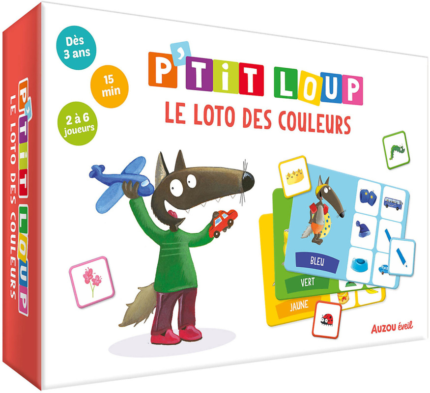 [9791039512893] P'tit Loup - Le loto des couleurs