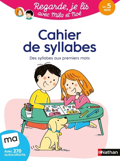 [9782095029968] Cahier de syllabes - Regarde, je lis !