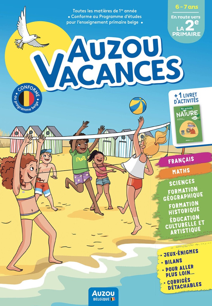 [9791039541008] Auzou vacances - De la 1e Primaire à la 2e Primaire