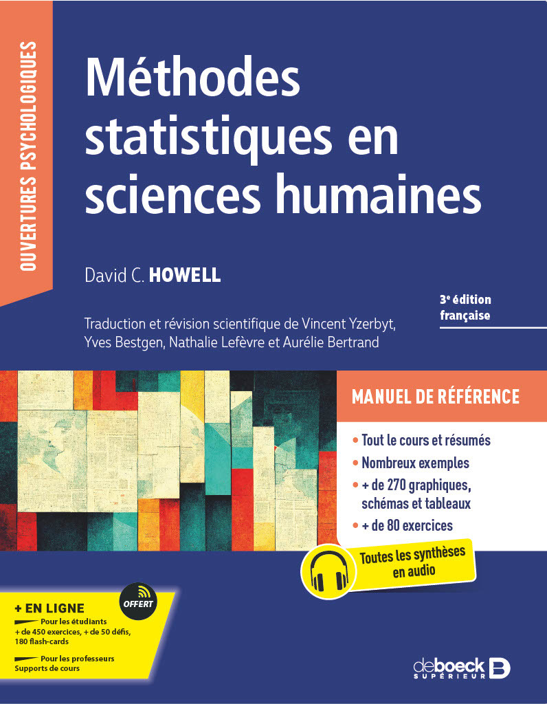 [9782807305526] Méthodes statistiques en sciences humaines