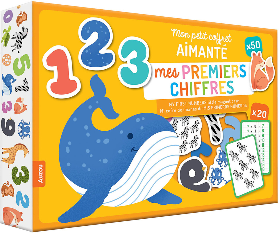 [9791039539005] Mon petit coffret aimanté - Mes premiers chiffres