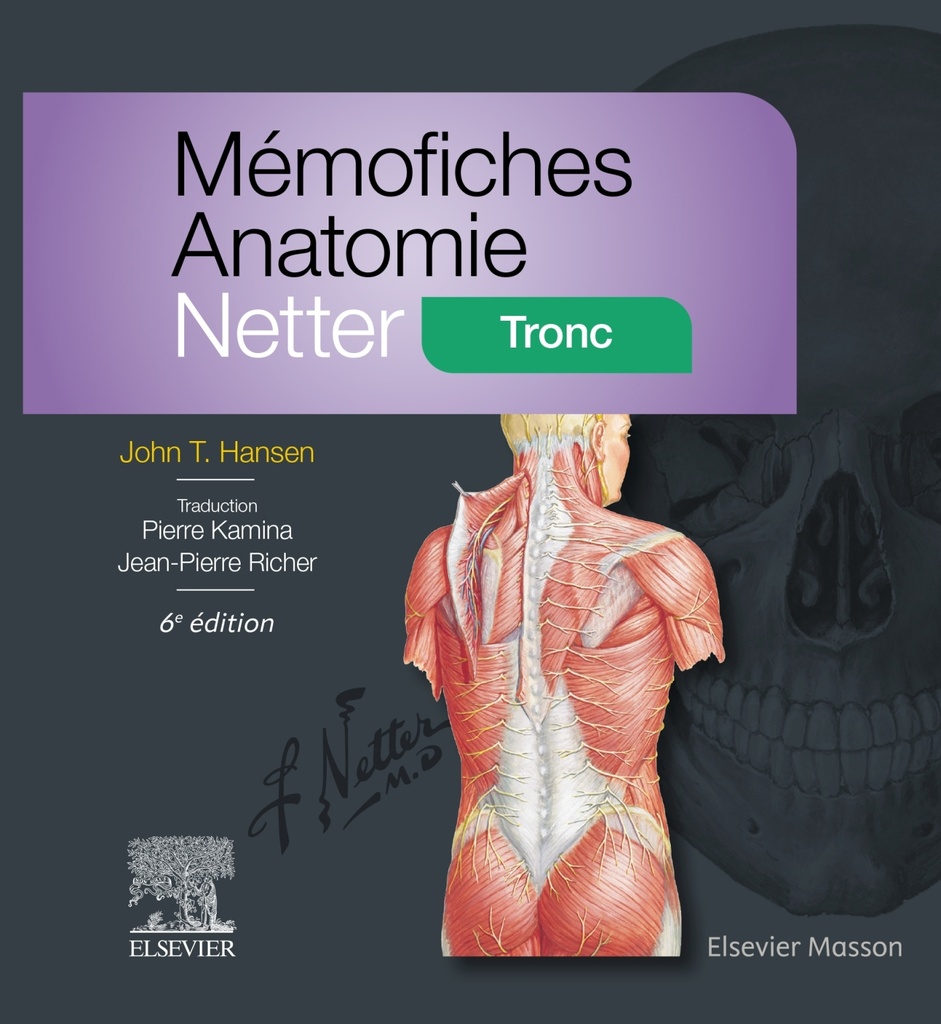 [9782294778384] Mémofiches Anatomie Netter - Tronc