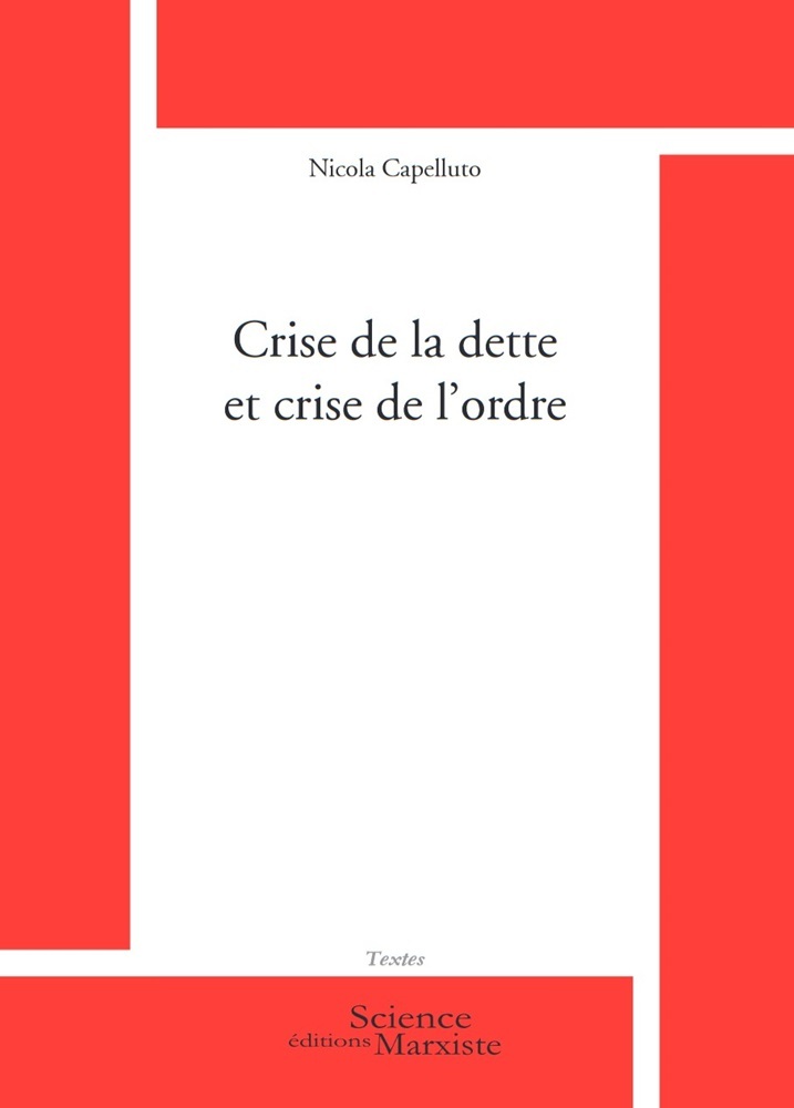 [9782490073665] Crise de la dette et crise de l'ordre