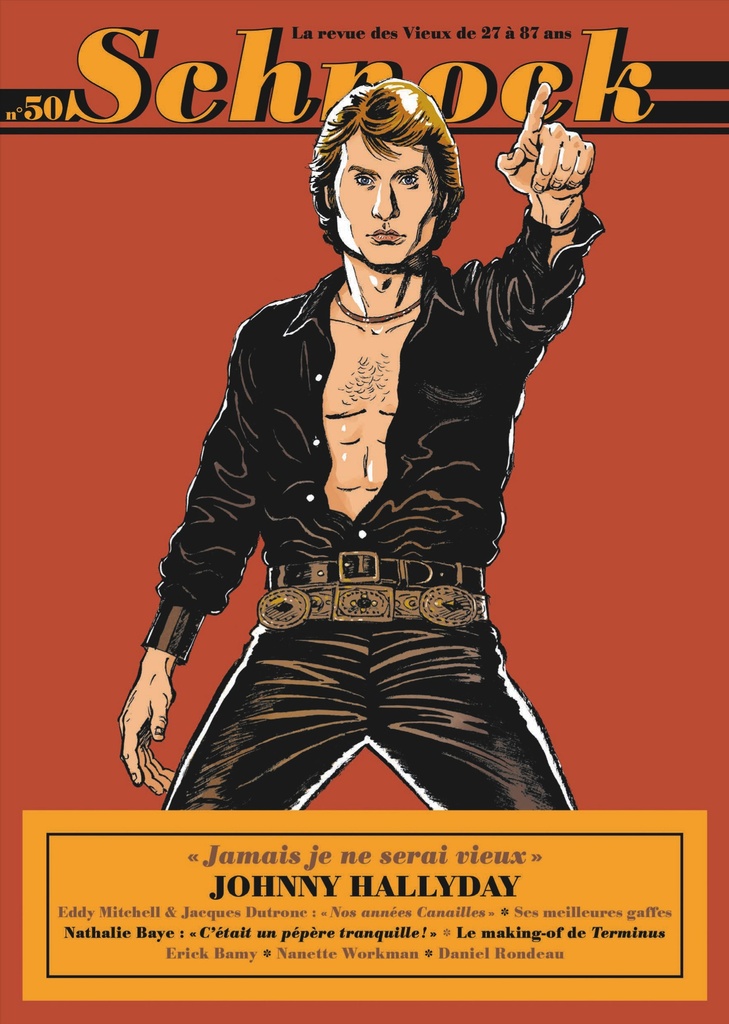 [9782354612979] Schnock n°50 - Johnny Hallyday