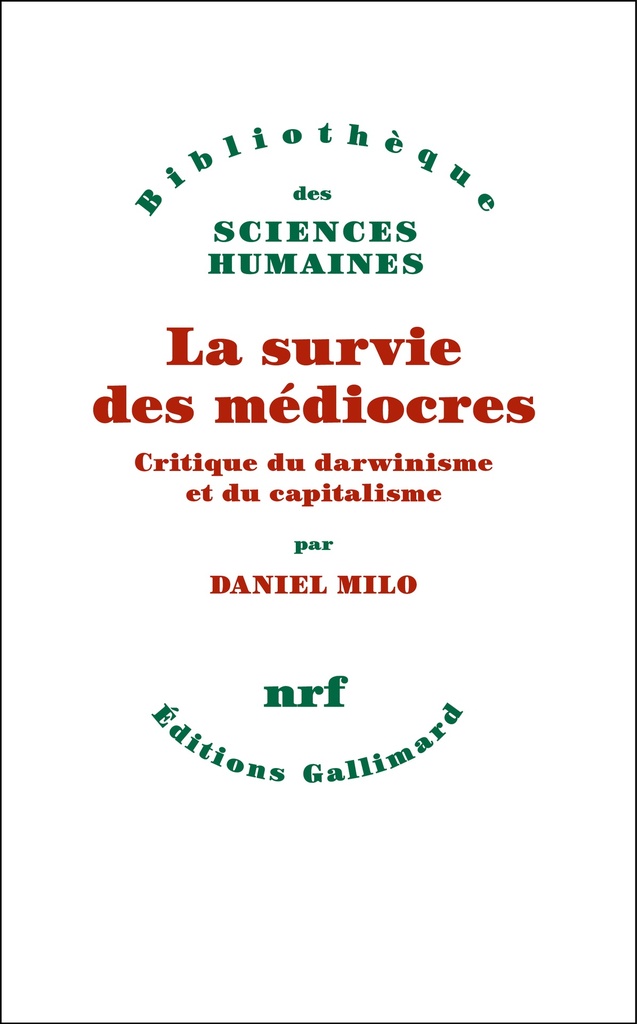 [9782073034625] La survie des médiocres