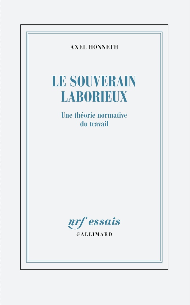 [9782073031792] Le souverain laborieux