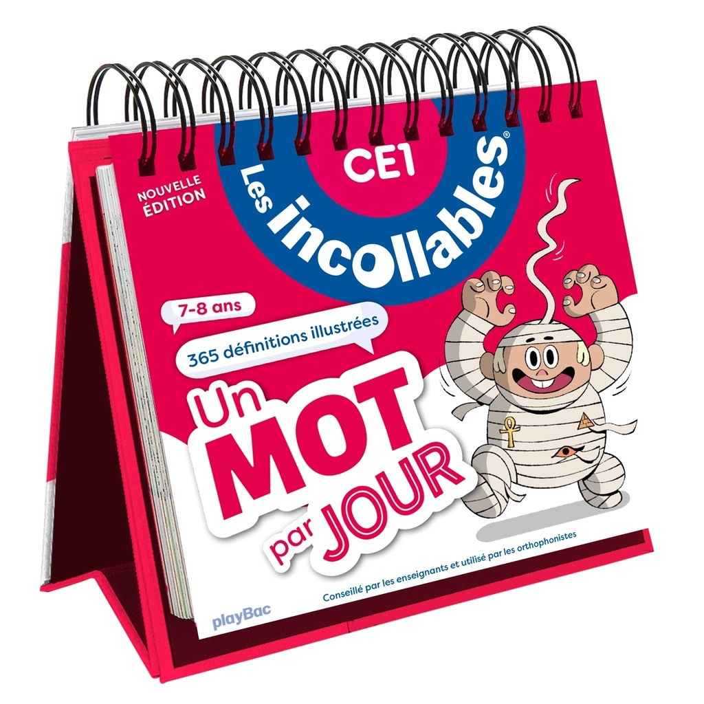 [9782809687781] Les incollables - Un mot par jour - CE1 7/8 ans - édition 2024