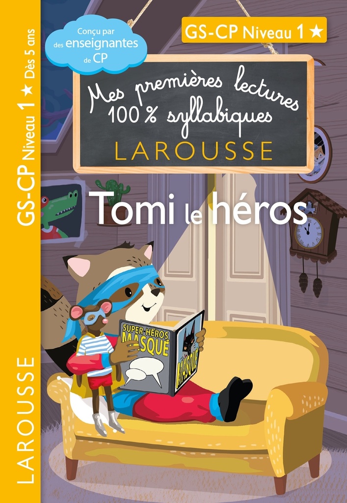 [9782036057968] Premières lectures syllabiques CP Niv 1 - Tomi, le héros