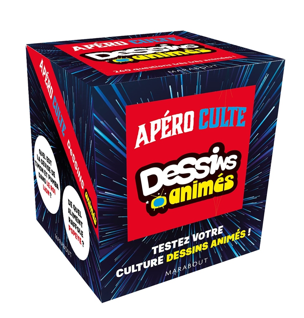 [9782501190039] Apéro culte - Dessins animés