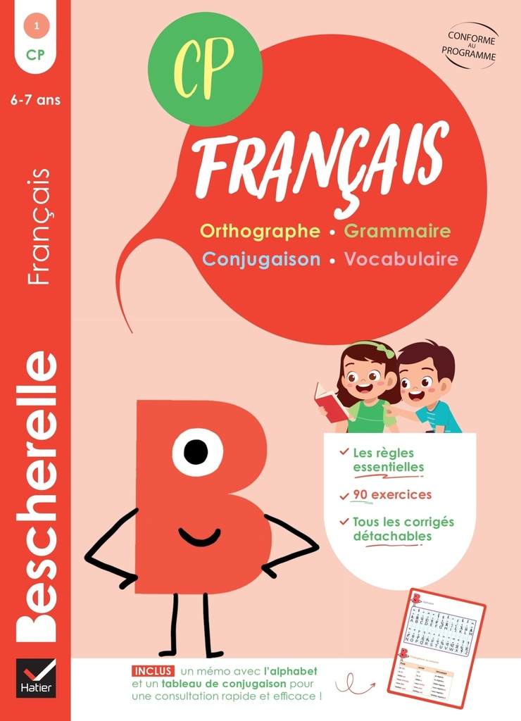 [9782401104938] Bescherelle - Mon cahier d'entraînement en Français CP - 6 ans
