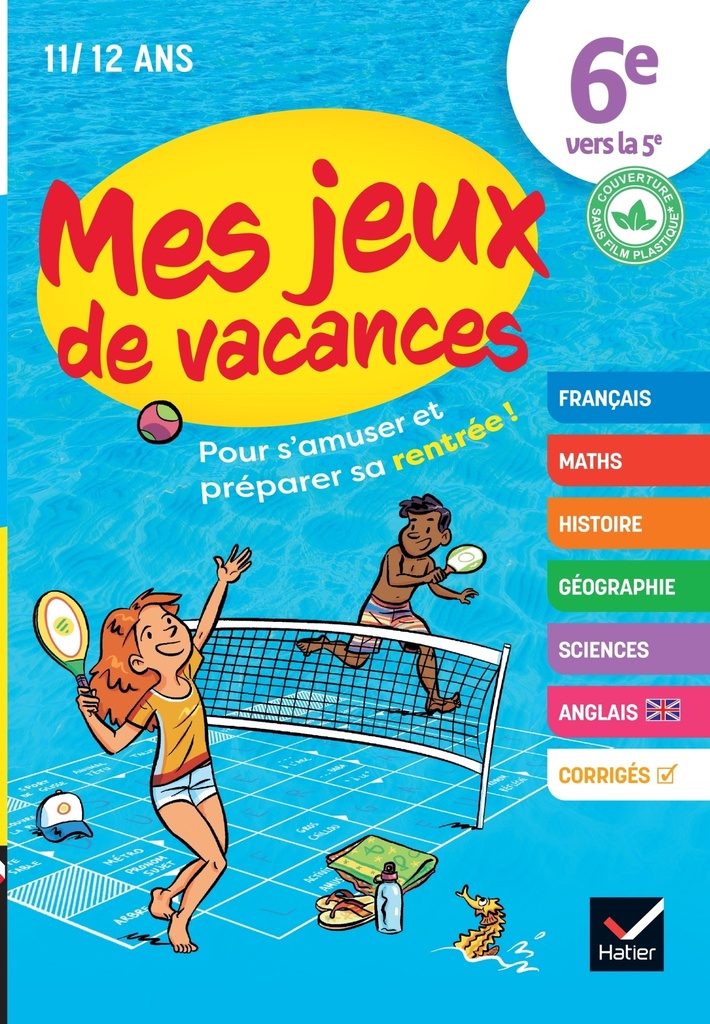 [9782401086258] Cahier de vacances 2026 - Mes jeux de vacances - De la 6e vers 5e