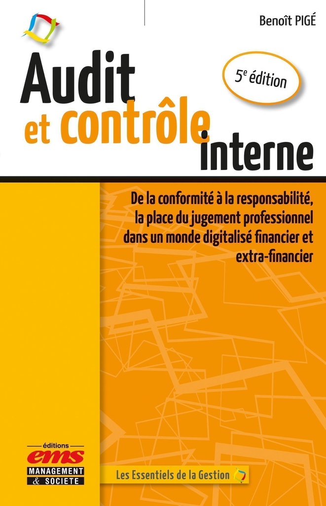 [9782386300813] Audit et contrôle interne - 5e édition