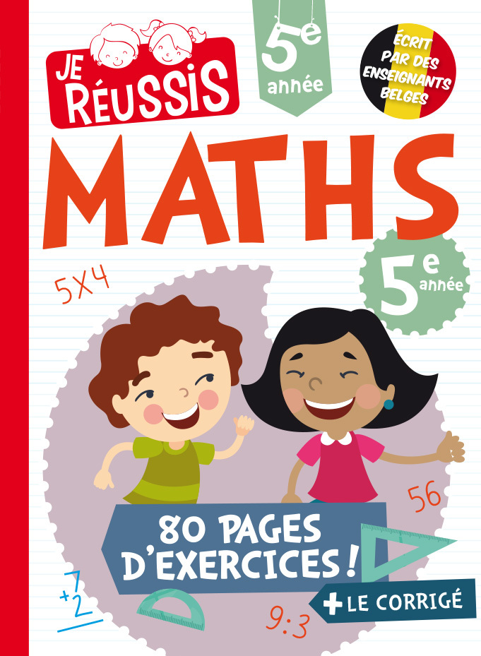 [9782874660566] JE REUSSIS MATHEMATIQUES 5EME ANNEE