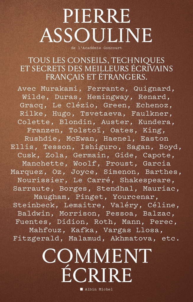 [9782226488640] Comment écrire