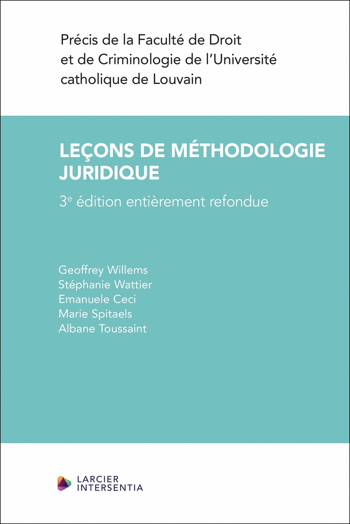 Leçons de méthodologie juridique